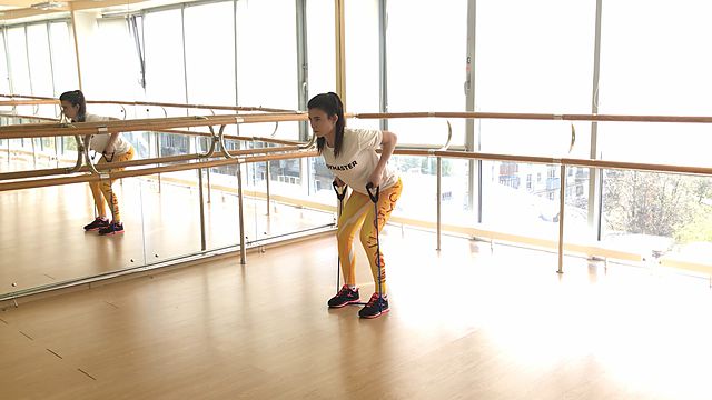 Photo of Resistance Band Upright Row exercise