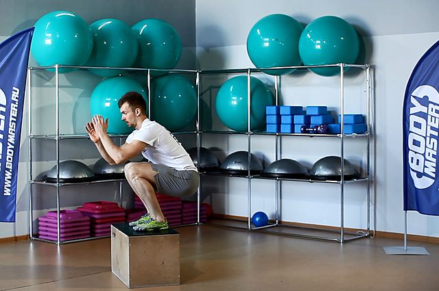 Photo of Front Box Jump exercise