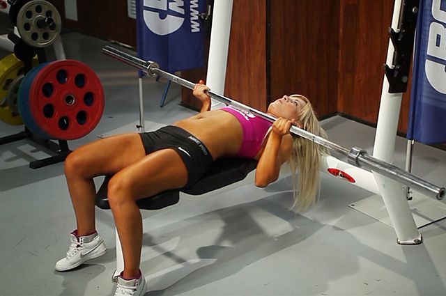 Photo of Reverse Triceps Bench Press exercise