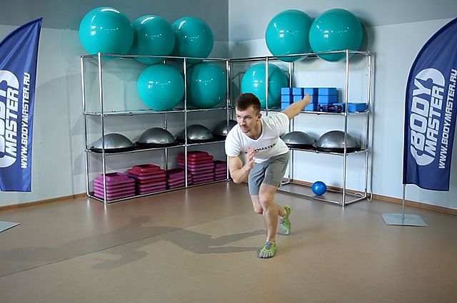 Photo of Lateral Bound exercise
