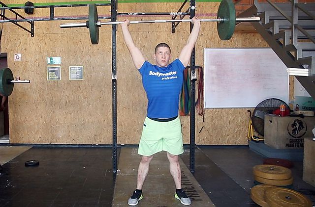 Photo of The Thruster exercise