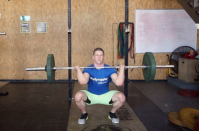 Photo of Front Squat (Clean Grip) exercise