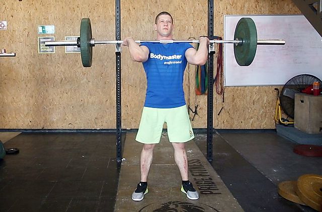 Photo of Front Squat (Clean Grip) exercise