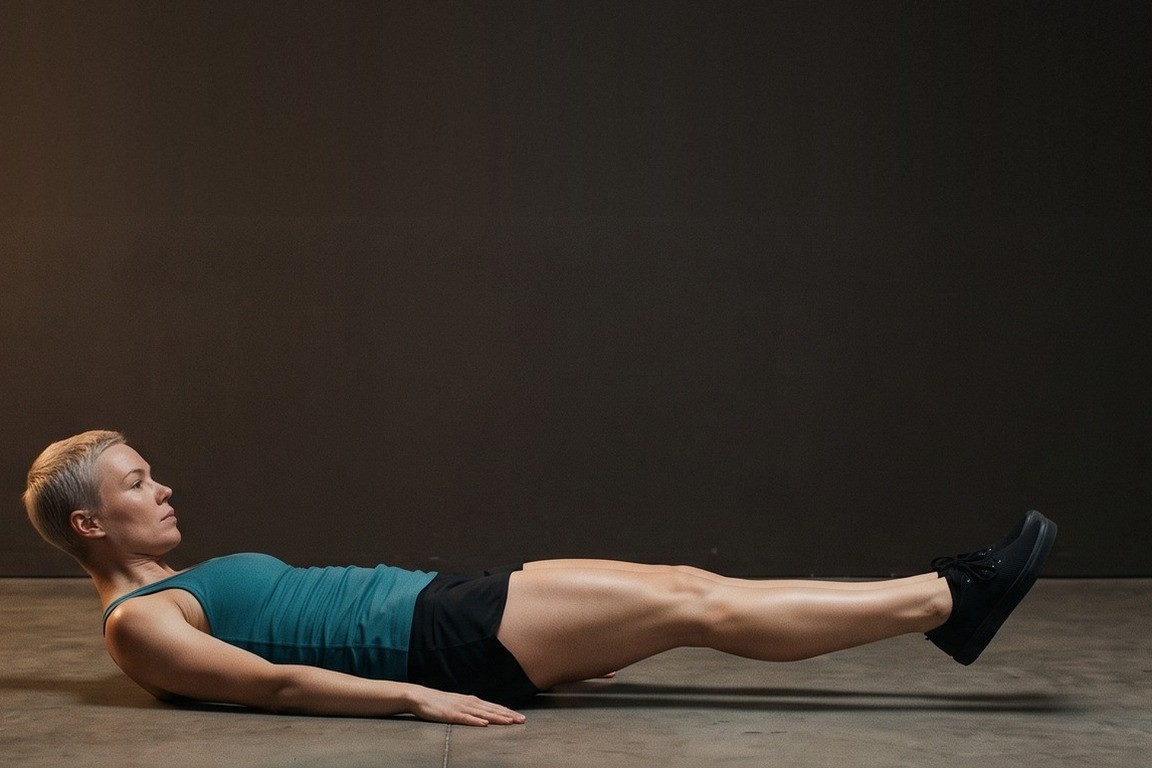 Leg Pull-In: starting position
