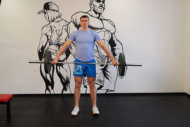 Photo of Power Snatch from knees exercise