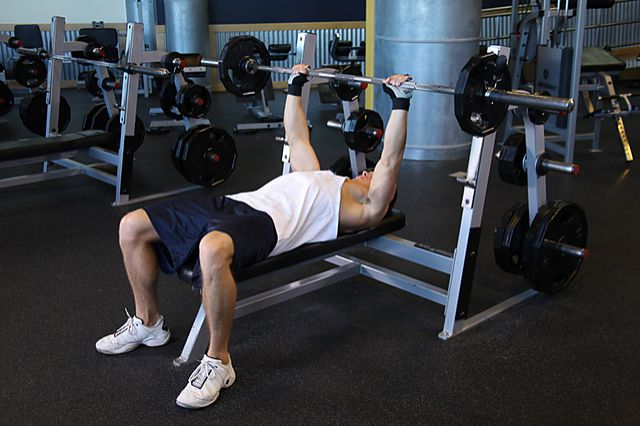 Photo of Barbell Guillotine Bench Press exercise