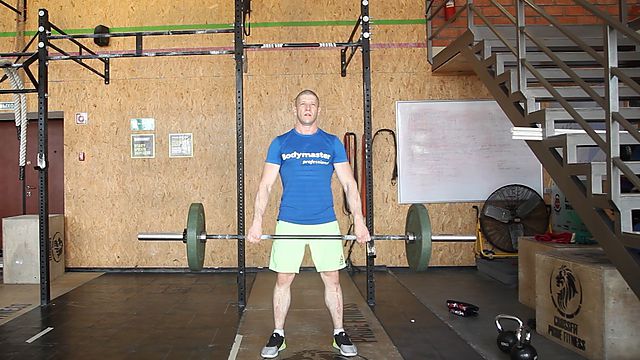Photo of Hang Clean exercise