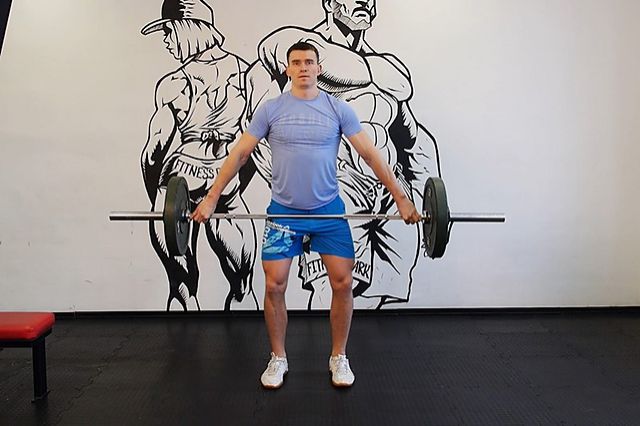 Photo of Clean Shrug exercise