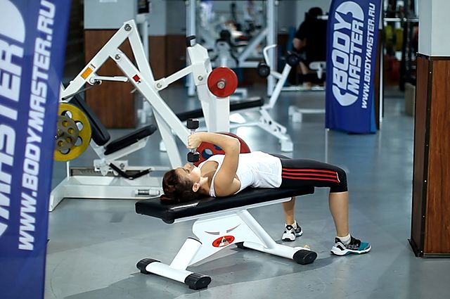 Photo of One Arm Pronated Dumbbell Triceps Extension exercise