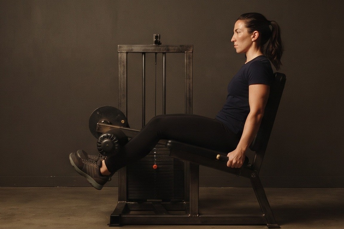 Leg Extensions: starting position