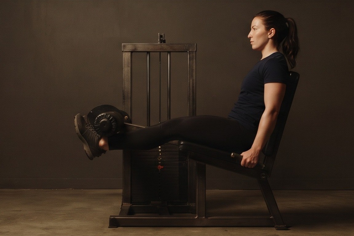 Leg Extensions: final position
