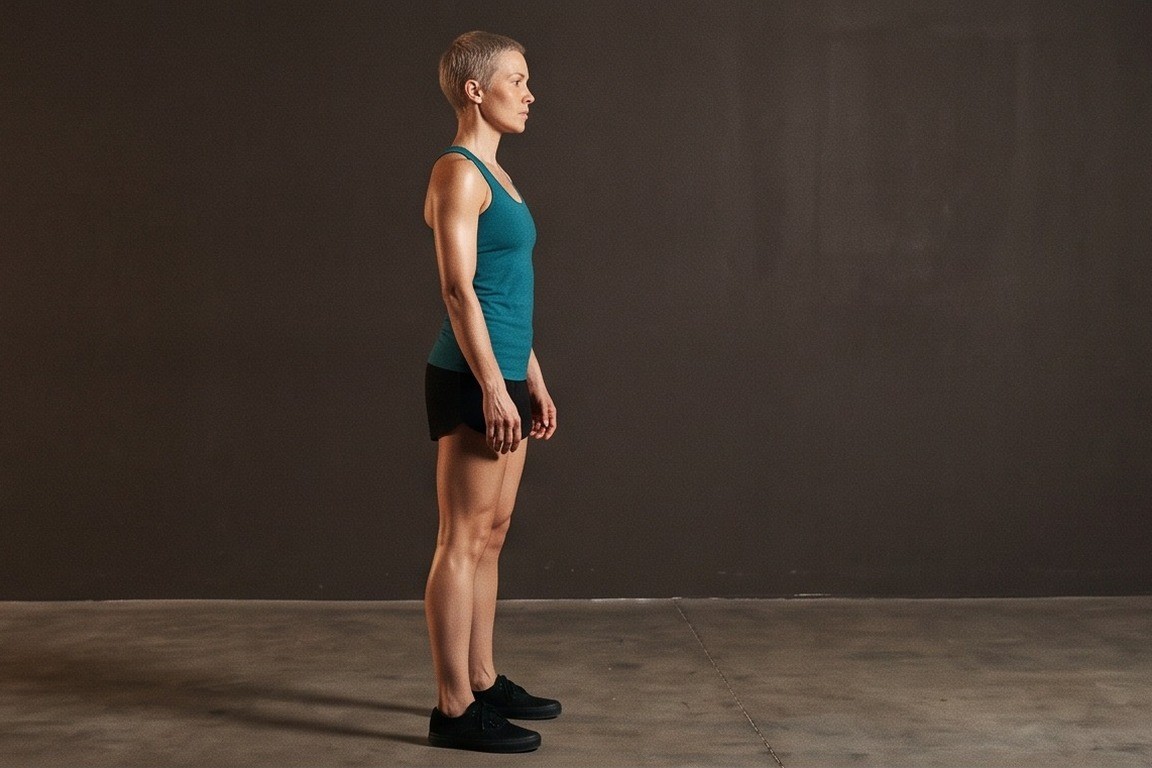 Bodyweight Squat: starting position