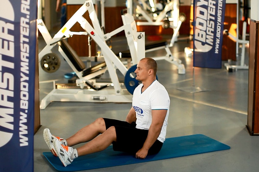 Exercise Seated Front Deltoid 