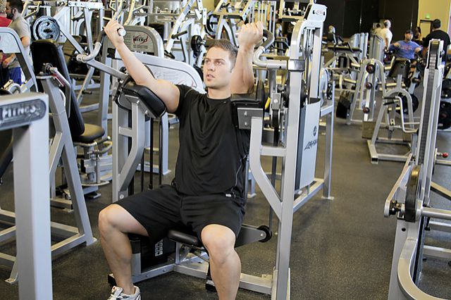 Photo of Machine Bicep Curl exercise