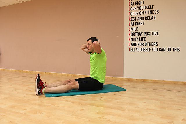 Photo of Chin To Chest Stretch exercise