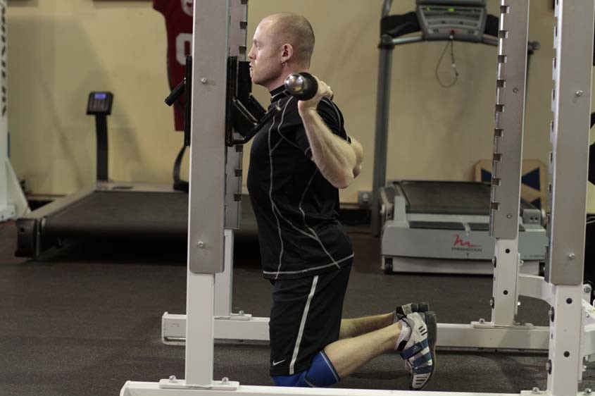 Kneeling smith machine online squat