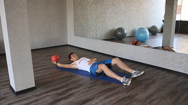 Photo of Supine One-Arm Overhead Throw exercise