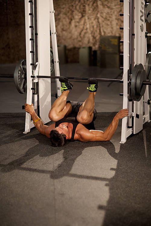 Photo of Smith Machine Leg Press exercise