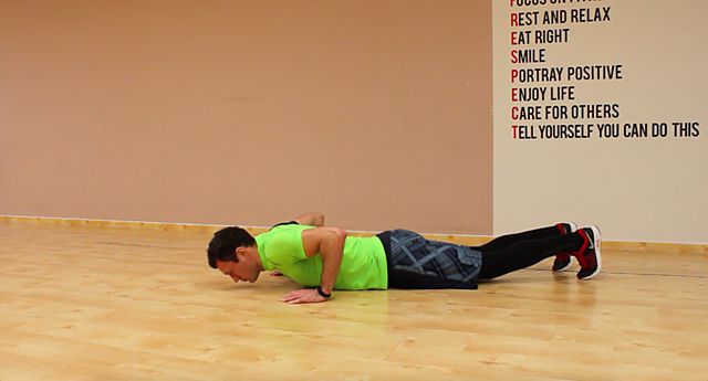 Photo of Clock Push-Up exercise