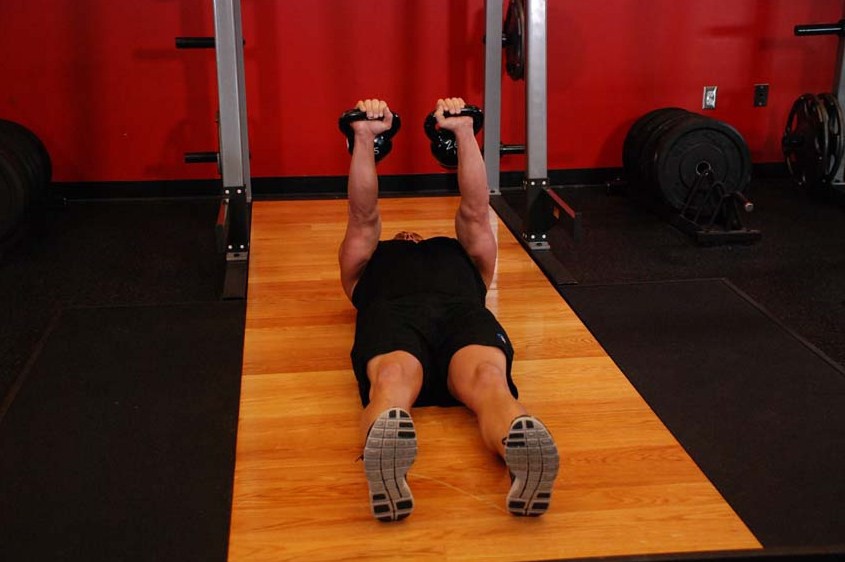 Alternating Floor Press How To Do It Video Of Performing